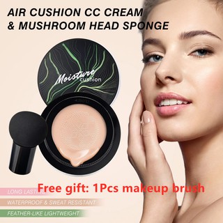 CHAFFUL Silky Air Cushion BB Cream Mushroom Head Bb Cream Isolated Concealer Skin Ready Stock