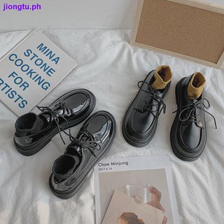 Retro black small leather shoes female 2021 new Korean soft leather wild jk uniform shoes British college style single shoes