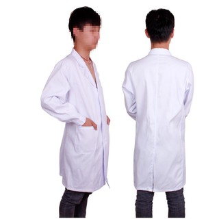 Lab Coat Long Sleeve Physician Lab Beauty Salon doctor nurse (5)