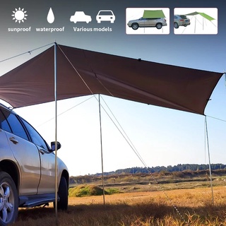 4.4*2m Car Shelter Hiking Tent Shade Car Tent Outdoor SUV Waterproof Umbrella Cover Camping for Kids (1)