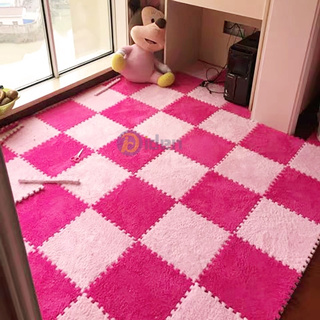 Baby Puzzle mat Child Carpet Home Assembled Home Shaggy Soft Splice Carpet Baby Crawling Mat 30*30CM (5)