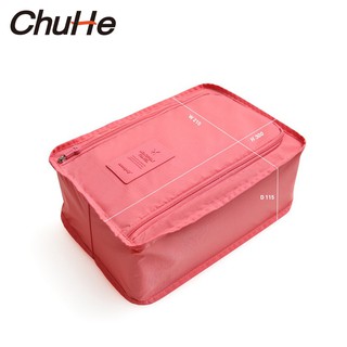 CHUHE Portable Travel Shoes Bag Foldable Storage Bag Organizer Zipper Multifunction Waterproof Shoes Organization (6)