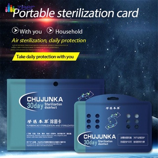 Air Disinfection Card Air Purification Disinfection Sterilization Child Adult Portable Wearable Sterilization Card .zeer