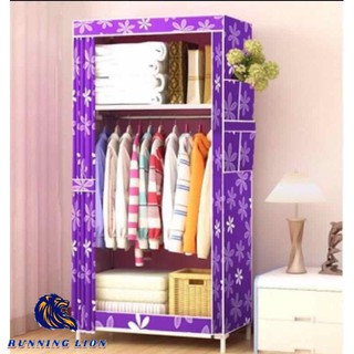 RUNNING LION-New Fashion clothes storage Quality Multifunctional Simple wardrobe fashion cabinet!! (5)