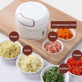 Manual Chopper For Vegetable And Fruit/Hand Mixer Garlic Cutter Mini Meat Grinder Meat Chopper Food Processor Mini Blender (1)