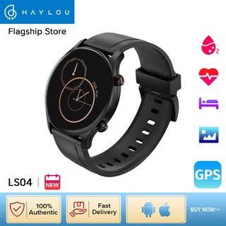 Haylou LS04 RS3 Smartwatch SpO2 Blood Oxygen Fitness Tracker AMOLED Display 24H Heart-Rate Monitori