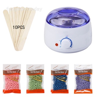 Fengwunineday Hair removal wax therapy machine set-1 machine, 4 beans and 10 sticks