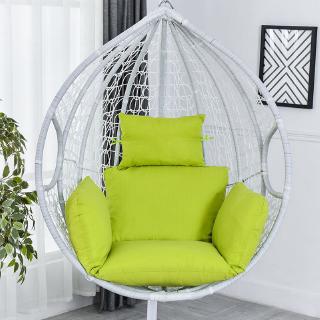 [only Pillow ]Rattan Swing Patio Garden Weave Hanging Egg Chair Cushion In or Outdoor Pad women Gift (6)