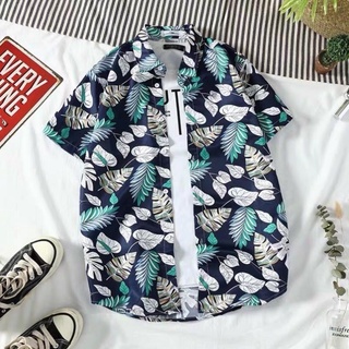 Hawaiian Polo Shirt For Men Floral Style