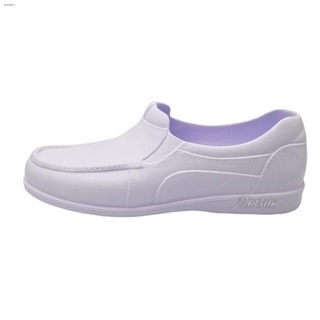 ✔◄DURALITE 'Raul' Men's Lightweight and Waterproof Round toe Shoes (White)