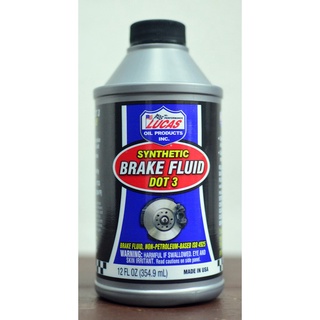 [Ready Stock]✶✁LUCAS Synthetic Brake Fluid DOT 3 Original U.S.A.
