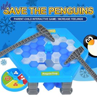 Ready Mini Penguin Trap Board Game Ice Breaking Save The Penguin Party Game Parent-child Interactive Entertainment TableToys Ⓦ