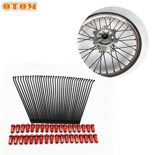 ❃☜♟OTOM Motorcycle 21" Front 18'' 19" Rear Wheel Spoke Kit Electrophoresis Anti-Rust Stainless Steel