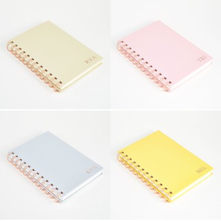A6 Personalized Hardcover Notebook with Goldstamp Emboss (2)