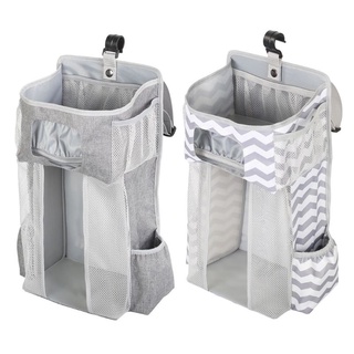 Diaper Stacker Hanging Diaper Storage Bags Nursery Organizer for Changing Table Crib or Wall Baby