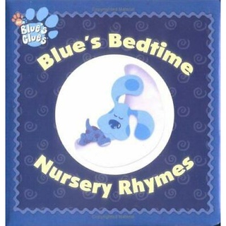 (PRE LOVED BOARDBOOK) Blue's Clues Blue's Bedtime Nursery Rhymes Padded Board Book (1)