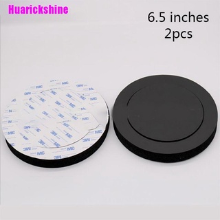 [Huarickshine] 2 Pc 6.5 Inch Car Speaker Ring Bass Speakers Sound Self Adhesive Insulation Ring