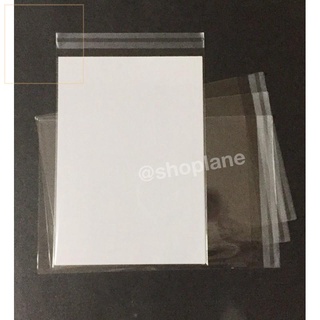 【Available】✎OPP Plastic w/ Adhesive for Bond Paper (A4, Long, Short)