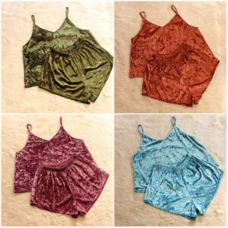 Wholesale Bundle Velvet Terno and Shorts (10pcs, 15pcs, 20pcs - can choose colors) (1)