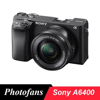 Sony A6400 Alpha a6400 Mirrorless Digital Camera with 16-50mm Lens uXGg