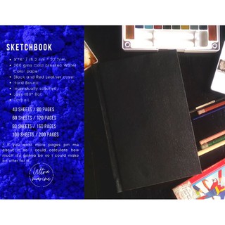 Water Color Sketchbook 200gms 9"*6"