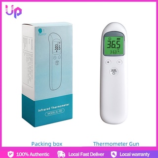 Non-Contact IR Infrared Thermometer Forehead Temperature Measurement 3Colors Digital Display Scanner