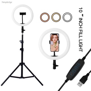 ❂┋●◇No1.go 26cm+210cm Tripod Stand selfie LED ring light with mini tripod phone holder