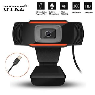 1080P HD Webcam Web Camera with MIC for Computer PC Laptop Video Conferencing Video Calling Live Bro