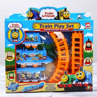 Thomas Figures the Tank Engine Electric Train Track Playset for Kids Baby Toys Gift