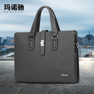 ☋▩✽New men s bags, handbags, business cowhide bags, shoulder bags, messenger bags, men s leather bri