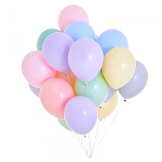 25 pieces 12 inches pastel balloon