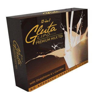 Chocolate Milk Tea۩GLUTA LIPO 12in1 (Fiber Coffee | Dark Chocolate | Classic Coffee | Milk Tea | Det