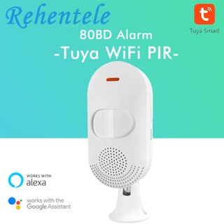 Tuya Smart WiFi PIR Motion Sensor Human Body Sensor Wireless Infrared Detector 80BD Home Alarm Work