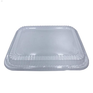 Kitchenware♘✶ஐHB ALUM FOIL CONTAINER SQUARE 8X8X2 W/ LID (SET) by 10'S