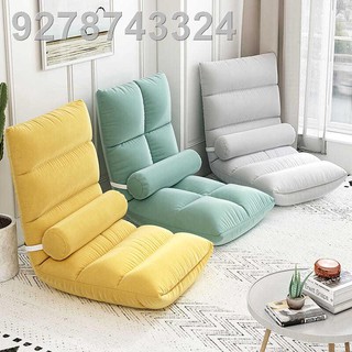 ○Lazy sofa tatami bed backrest chair cute bedroom single bay window small folding