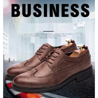 Men Oxford Shoes Best Leather Men Casual Business Brogue Men Shoes BI8k