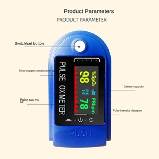 Discount┇✗Blood pressure heart rate monitoring oximeter finger clip heartbeat pulse oximetry detecti (4)