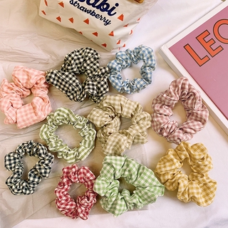 【Ready Stock】COD Korea Ins Cute Girl with Tie-up Hair and Large Intestine Hair Ring Hair Accessories