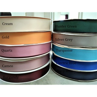 Part 2: Premium Quality 1" Double Faced Satin Ribbon 25mm SOLD per 2 YARD