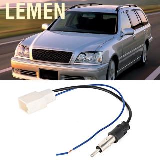 Lemen Adapter Cable Akozon ABS Car CD Antenna Socket with Amplifier fits Toyota Cro