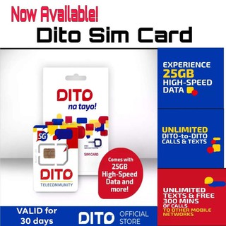 DITO Na Tayo 5G Sim Card