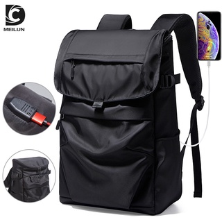 Fashion Personality Street Backpack Travel Bag Male Simple Leisure Backpack Large Capacity Computer Bag