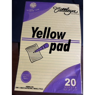 Cattleya Yellow Pad Paper