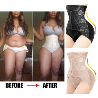 Faja Women Waist Trainer Body Shaper Butt Lifter High Waist Control Panties Shapewear Tummy Shaper