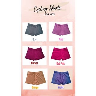 4pcs. for 100 Cycling short for kids