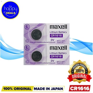 watches✔❅Maxell CR1616 Button Cell Pack of 2