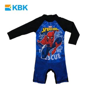 #COD 1-10yrs Old kid's swimsuit (rush guard)-Spider Man
