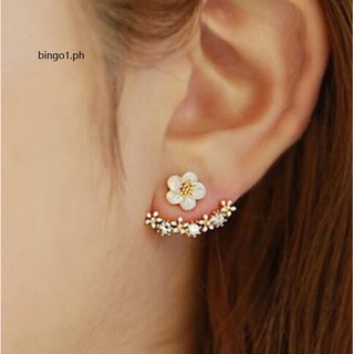 Fashion small daisy flower stud earrings