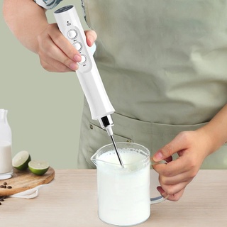 3 In 1 Portable Rechargeable Electric Milk Frother Foam Maker Handheld Foamer High Speeds Drink Mixer Coffee Frothing Wand