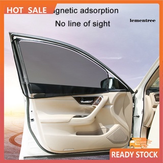HHQP_Magnetic Car Side Window Shade Sunshade Mesh Cloth UV Shield Vehicle Curtain